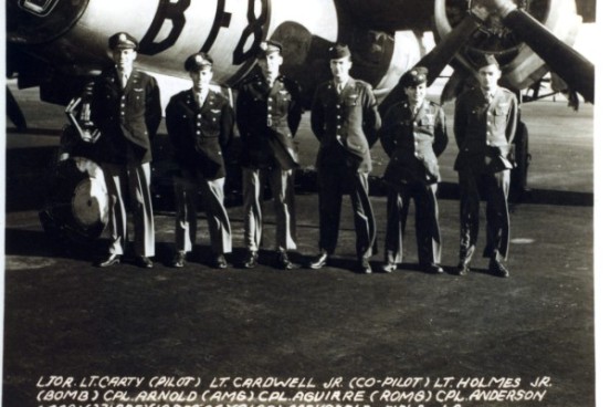 The crew of B-26 44-68072