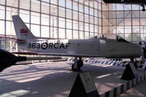 Canadair Sabre 6 at the Museum of Flight, Seattle