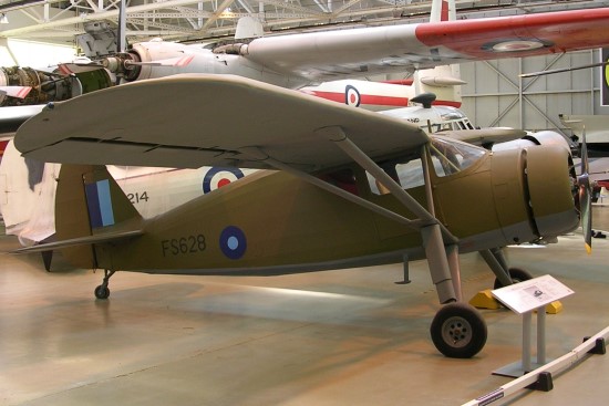 Fairchild Argus at the Royal Air Force Museum, Cosford