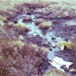 Wreckage at the crash site of Bristol Beaufighter JM223 on Croglin Fell, Penrith, Cumbria