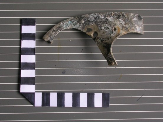 Wreckage from de Havilland Vampire VV602, recovered from Wildboarclough, Macclesfield, Cheshire