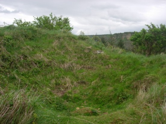 Crash site of North American Sabre XD733, Hood Hill, North Yorkshire