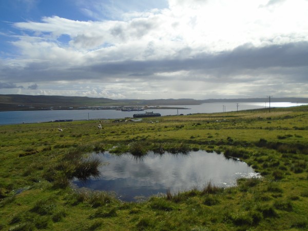 Crash site of Consolidated Catalina JX210, Hill of Garth, Sullom Voe, Shetland