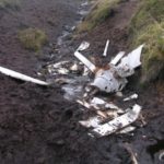 Armstrong Siddeley engine at the crash site of Avro Anson Mk.I N9853 on Edale Moor, Kinder Scout